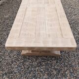 Old oak monastery table