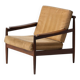 Danish lounge chair in teak and corduroy, 1960s