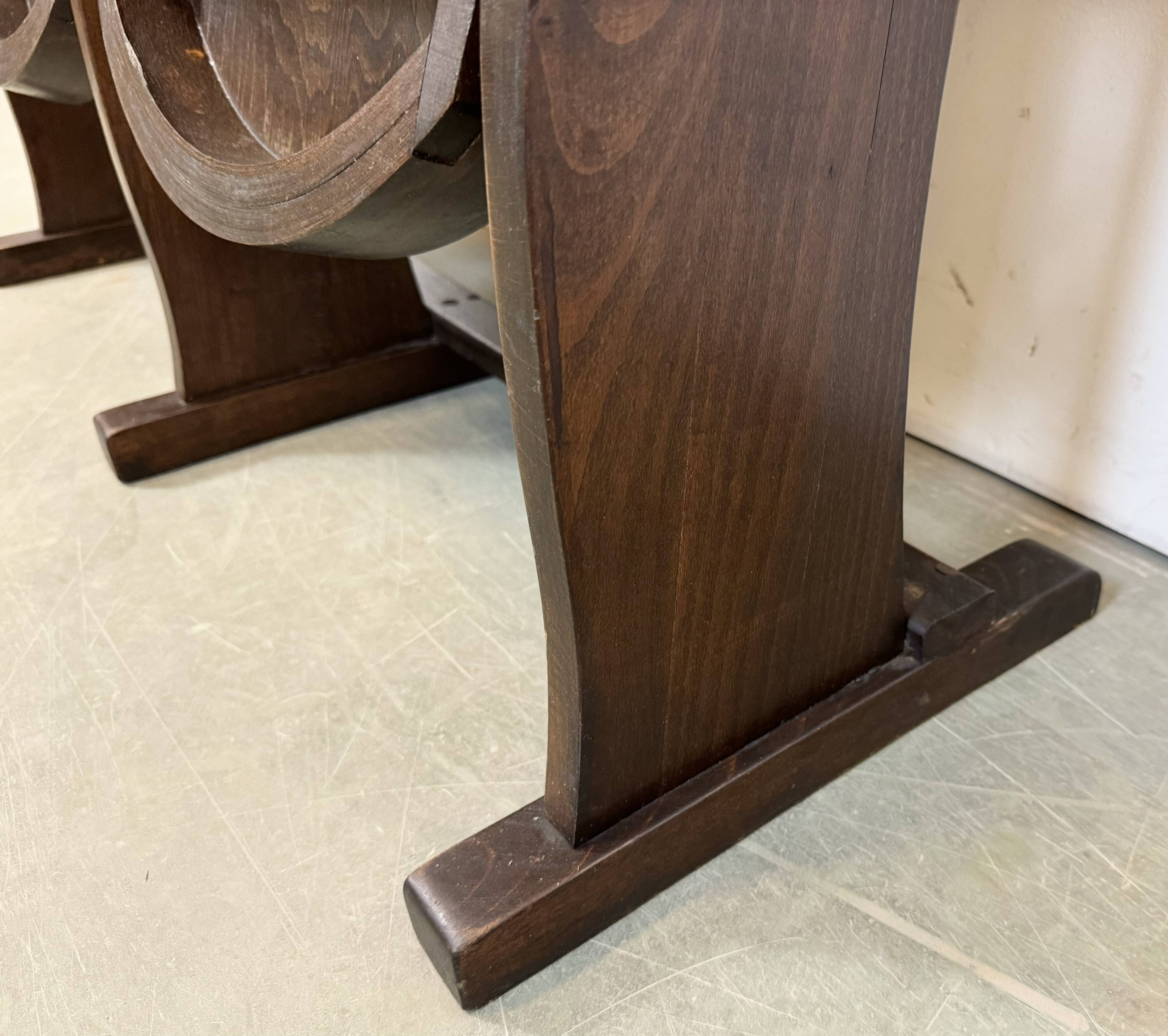 Vintage Two-Seat Cinema Bench from TON, 1960s
