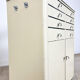Industrial medical dentist cabinet on wheels Germany 1950s