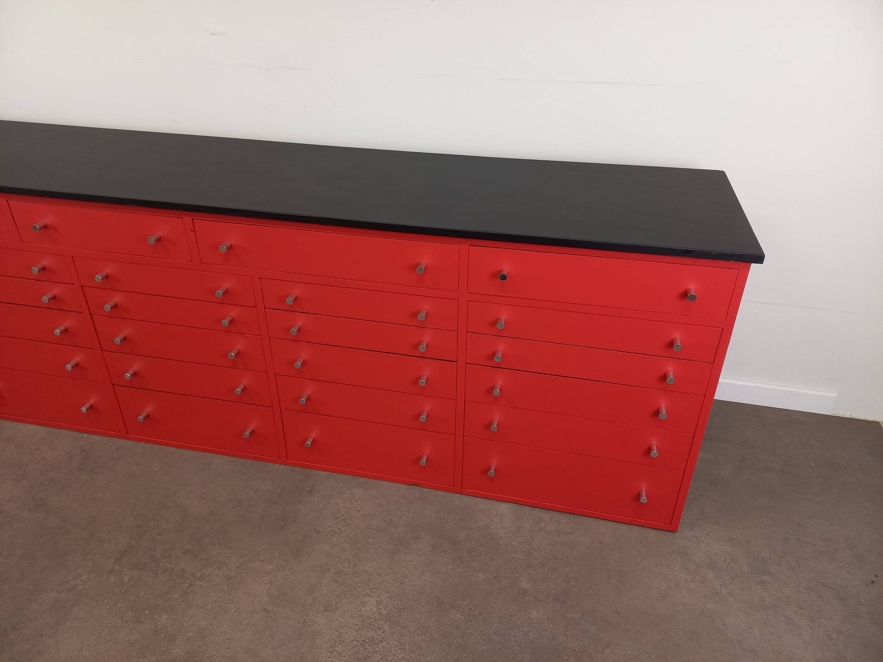 Optician's drawer unit