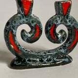 Seventies volute candle holder