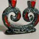 Seventies volute candle holder