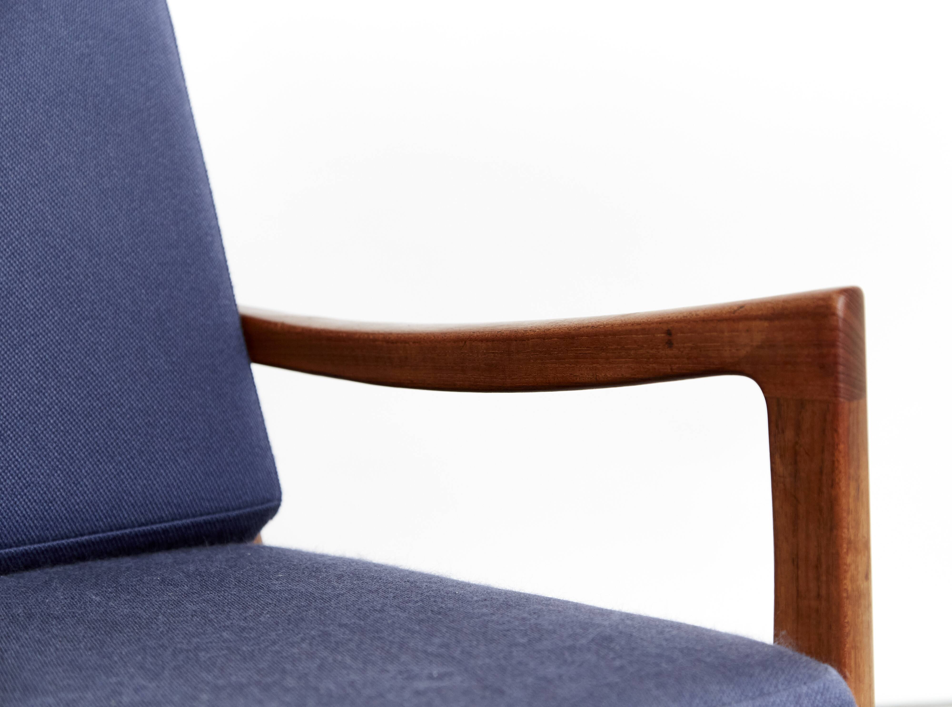 Ole Wanscher Mid-Century Easy Chair "Senator" for France & Søn