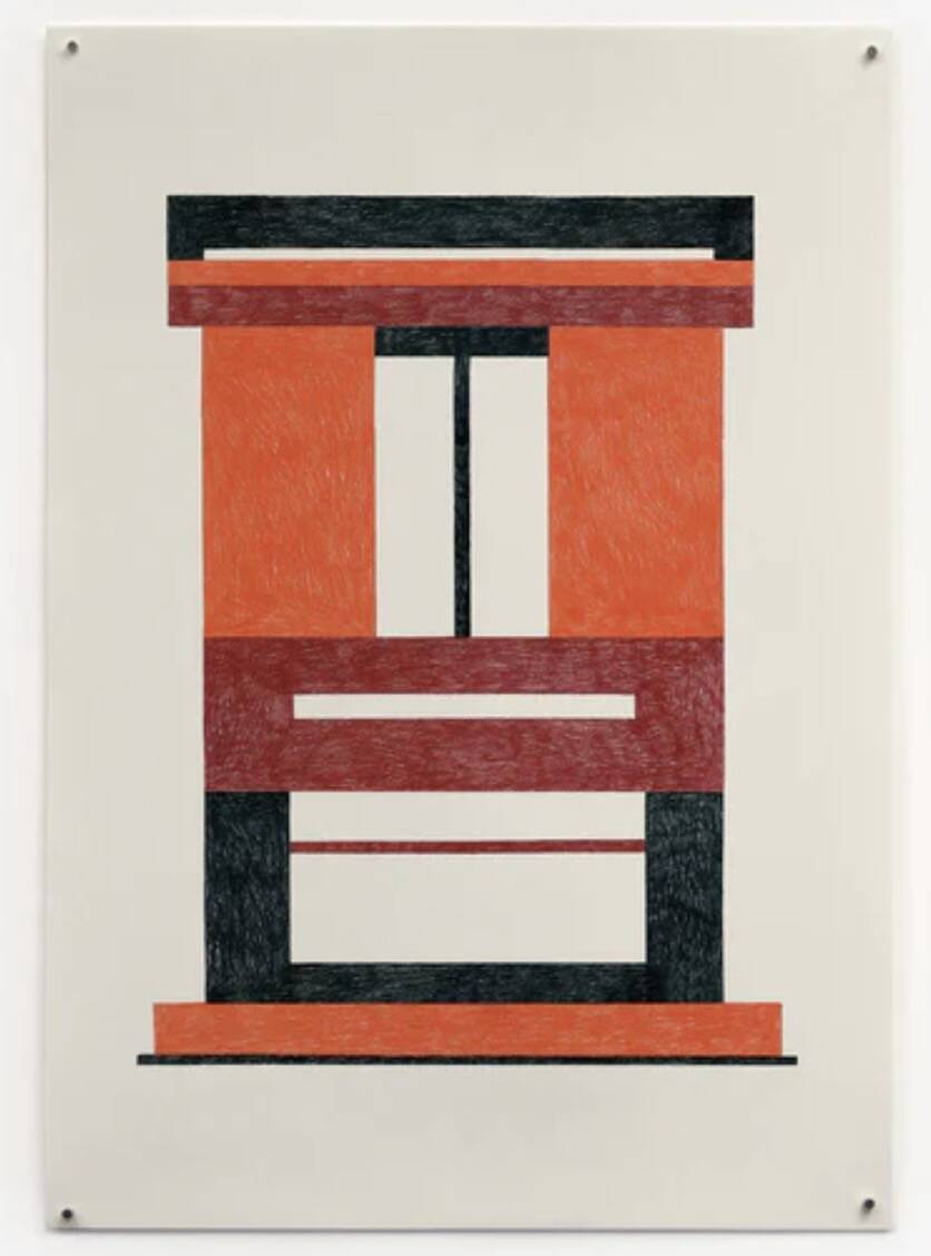 Lithographie Nathalie du pasquier