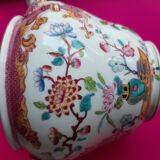 Minton porcelain covered baluster sugar bowl, 19th century