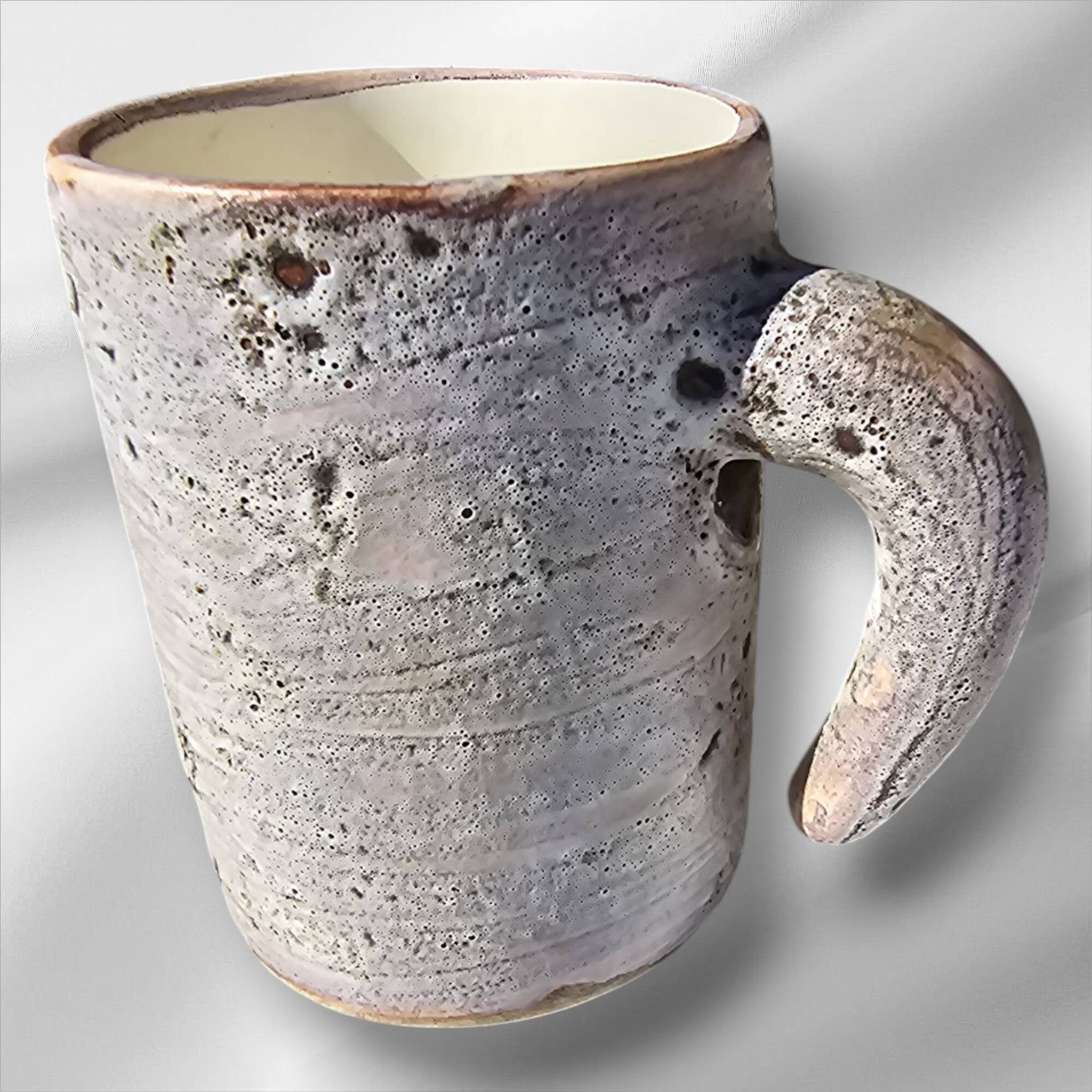 Mid-Century Ceramic Mugs by Francis & Josette Bonaudi for Vallauri