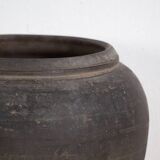 Antique grey ceramic vase (c.1900) #12
