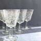 Set de 6 verres à porto ciselés