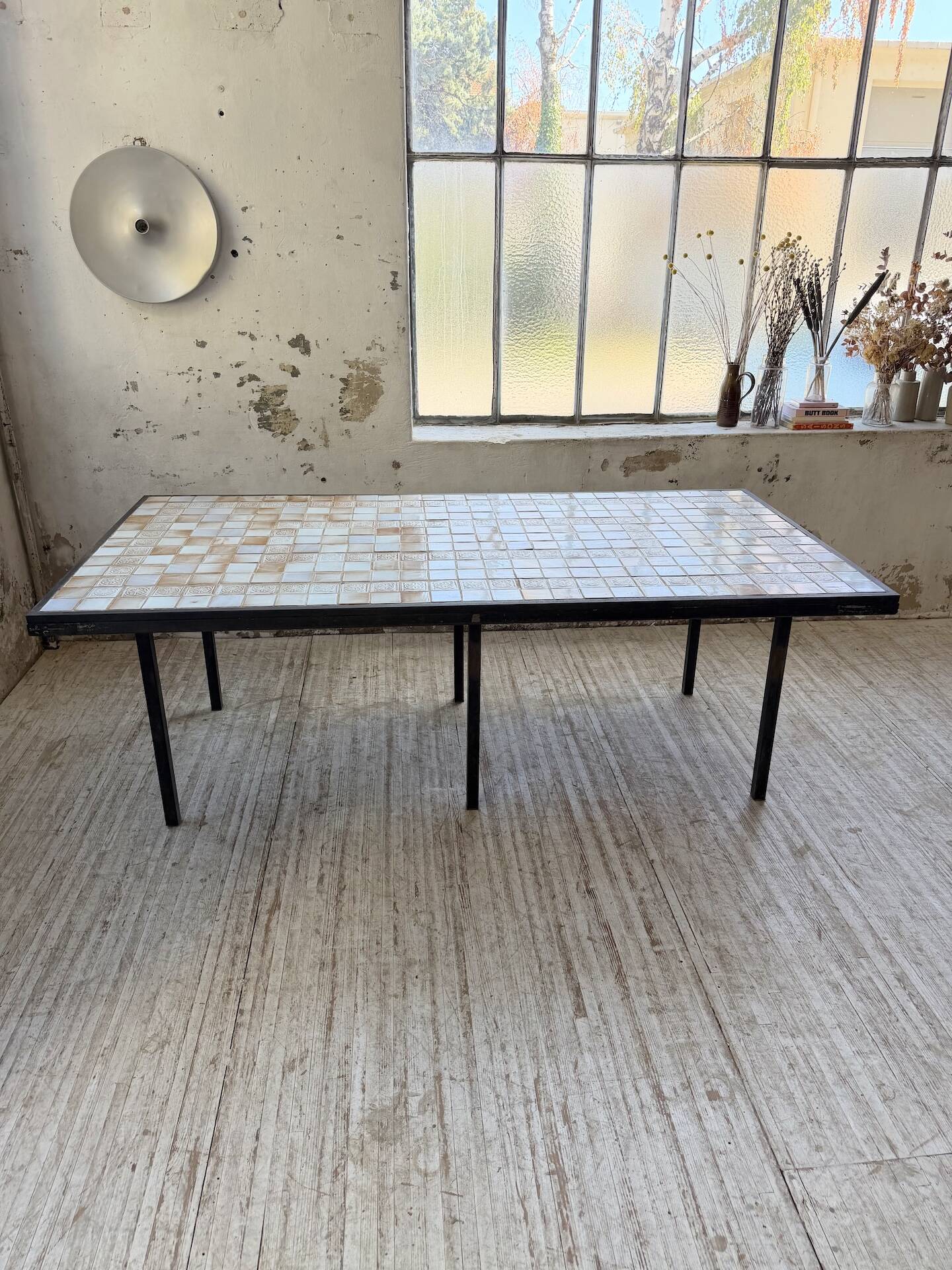 Dining table tiled 1950 dlg Capron