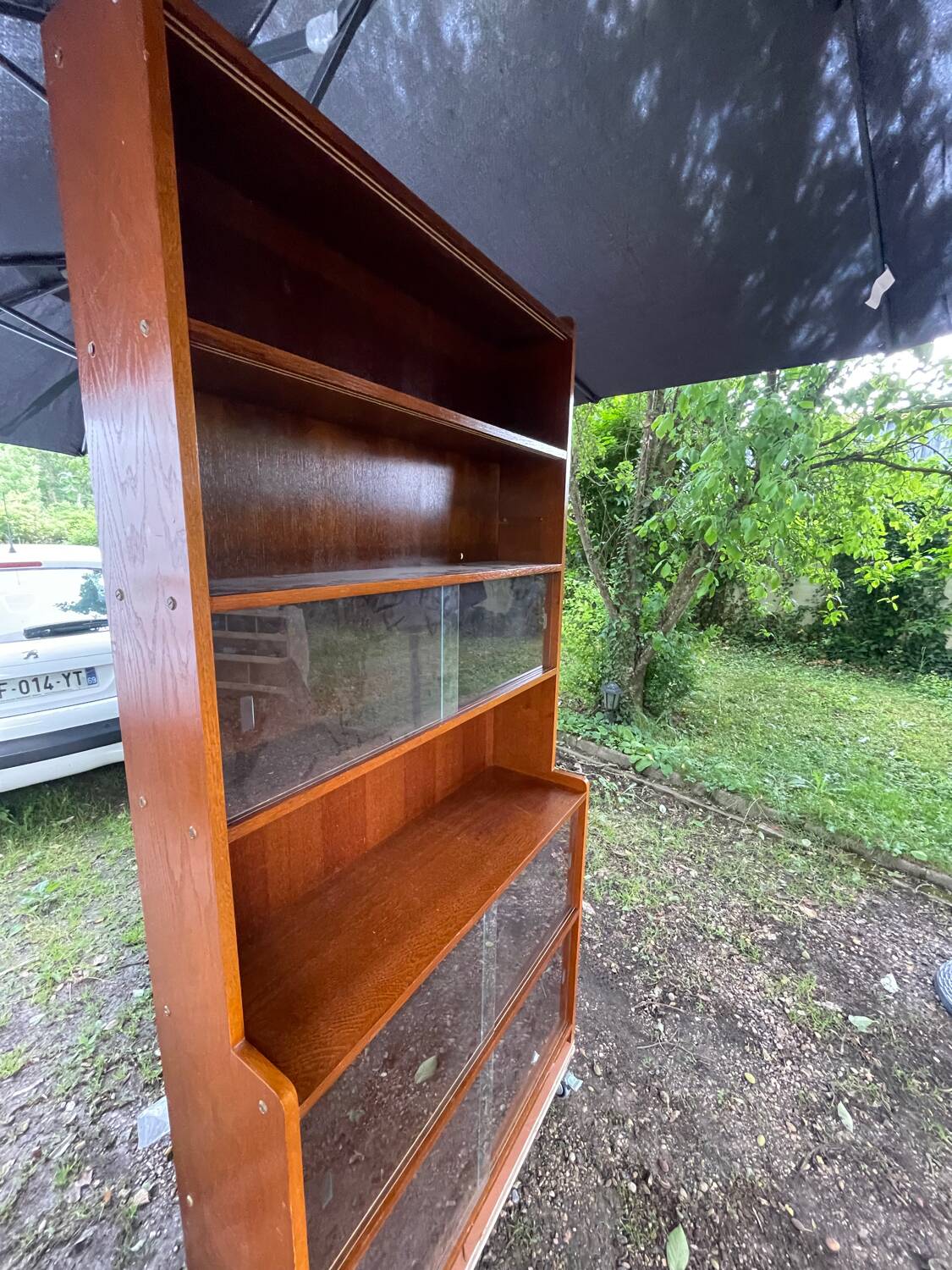 Bibliothèque vintage années 60