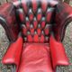 PAXTON Chesterfield-style armchair