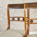 19th Century English Chairs in Sheraton Style, Set of 5