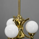 Art Deco Chandelier by Gocar, 1910s, Restored