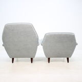 1960 Set of Two Georg Thams Lounge Chairs