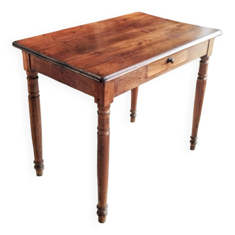 Early 20th century oak side table