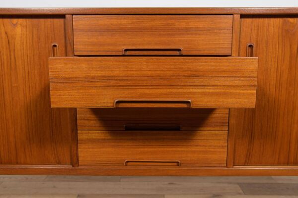 Enfilade vintage en teck par Nils Jonsson pour Hugo Troeds, Suède, 1960s