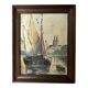 Tableau huile sur panneau