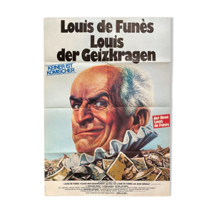 Affiche allemande L'avare