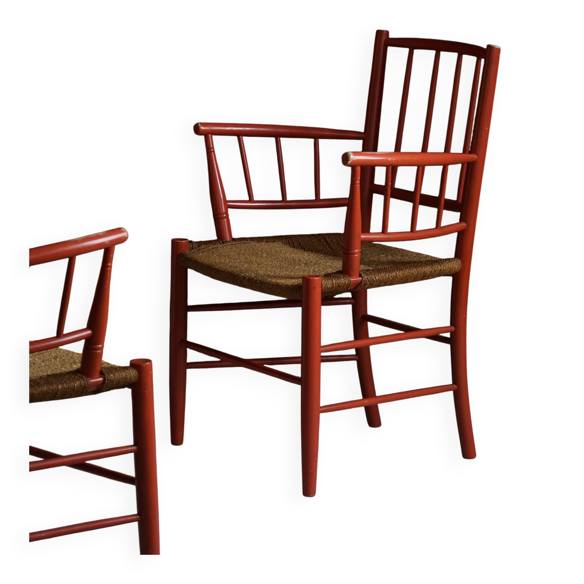 Bjørn Wiinblad, set of 4 chairs, Nässjö Stolefabrik, Mid-Century Scandinavian, 1950s