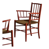 Bjørn Wiinblad, set of 4 chairs, Nässjö Stolefabrik, Mid-Century Scandinavian, 1950s
