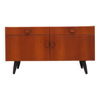 Teak cabinet, Danish design, 1970s, manufacture: Denka