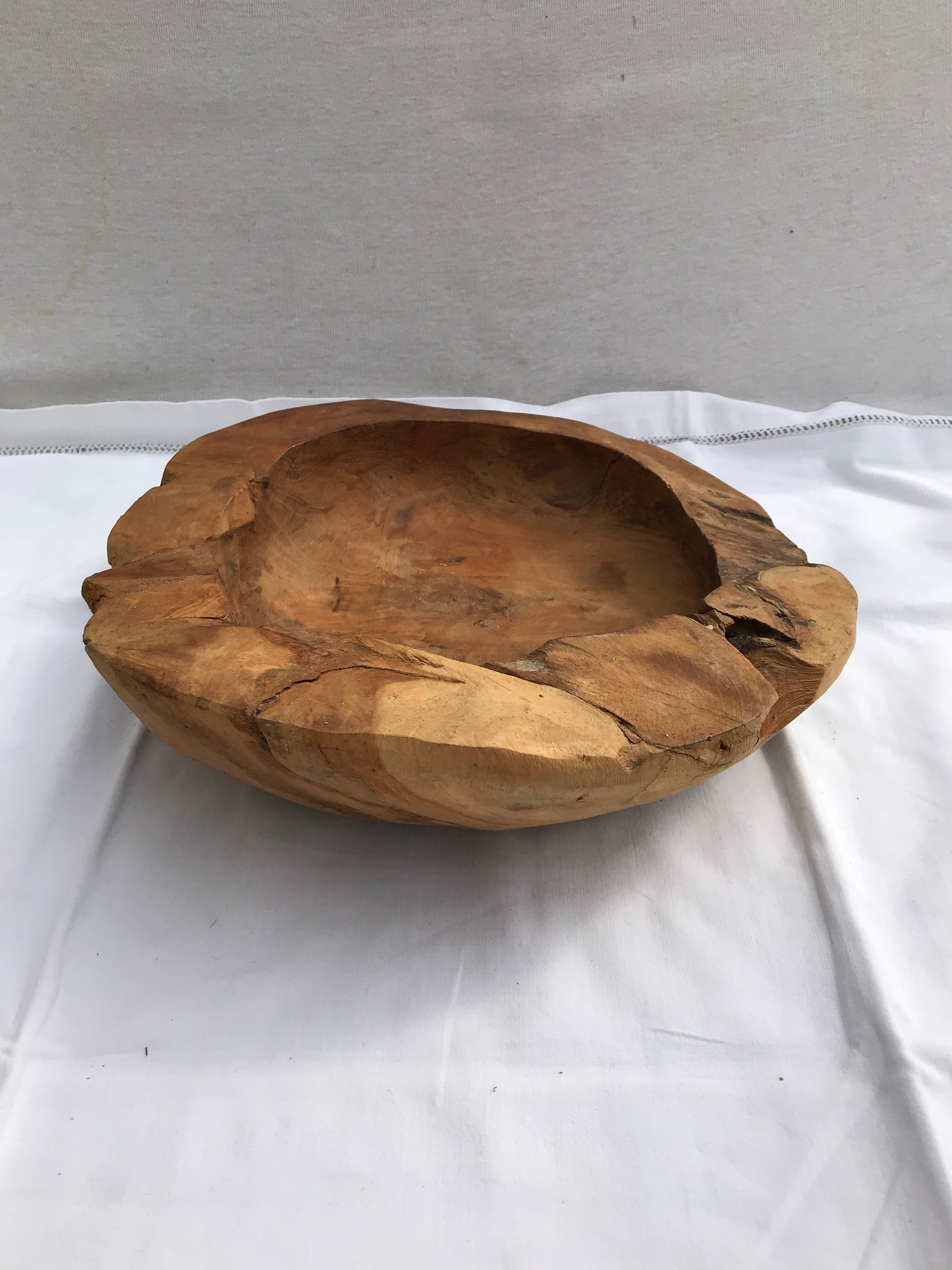 Ancient natural trinket bowl
