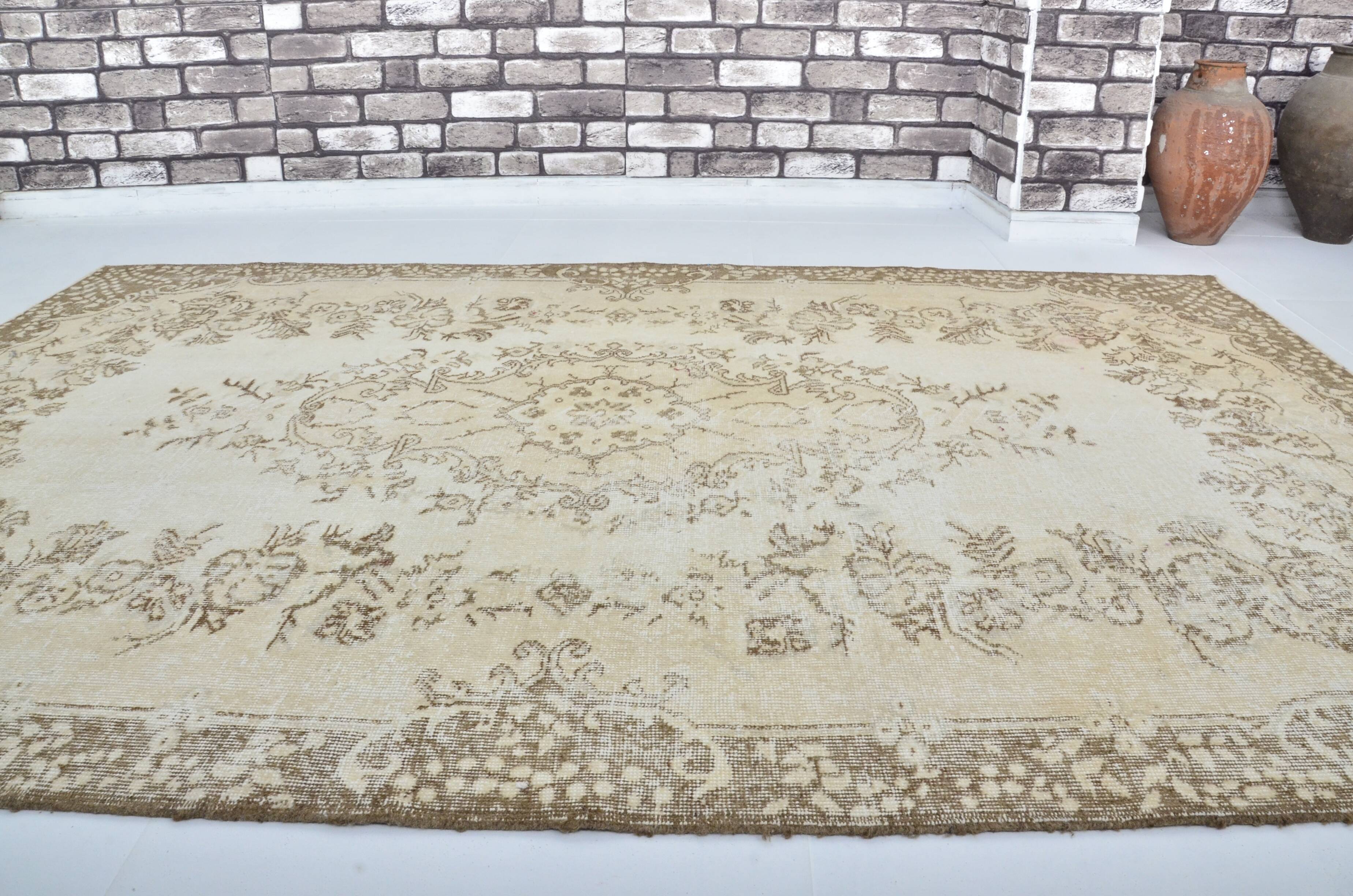 Tapis vintage turc Oushak sku 3199