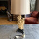 Asian resin lamp