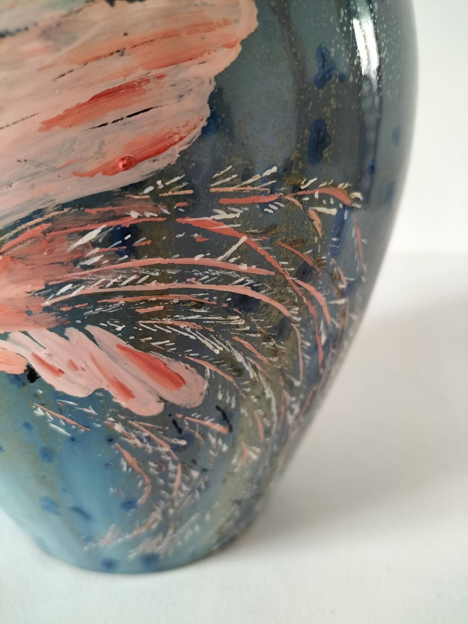 Vase Faiencerie Héraldique Pierrefonds