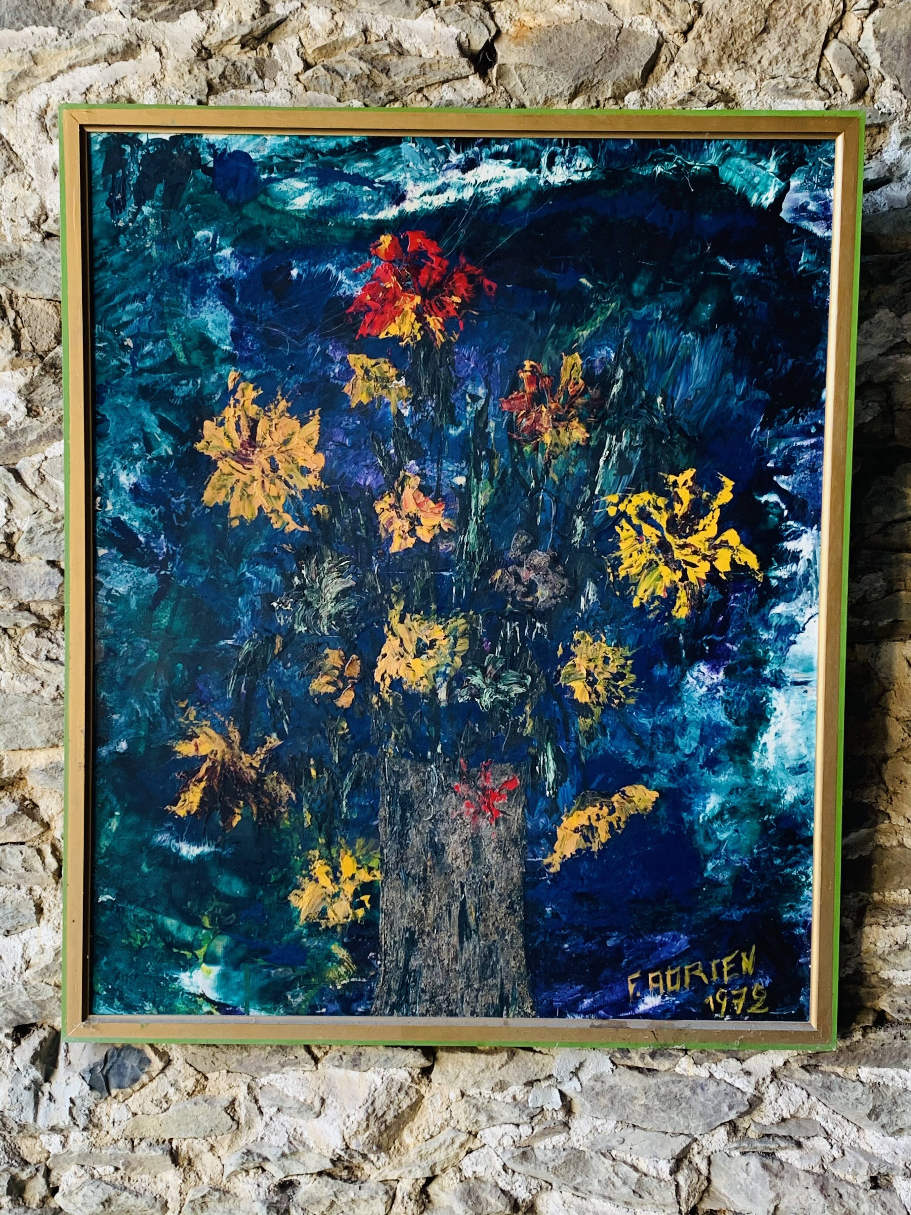 Oil paint on wood - 94cm x 79cm