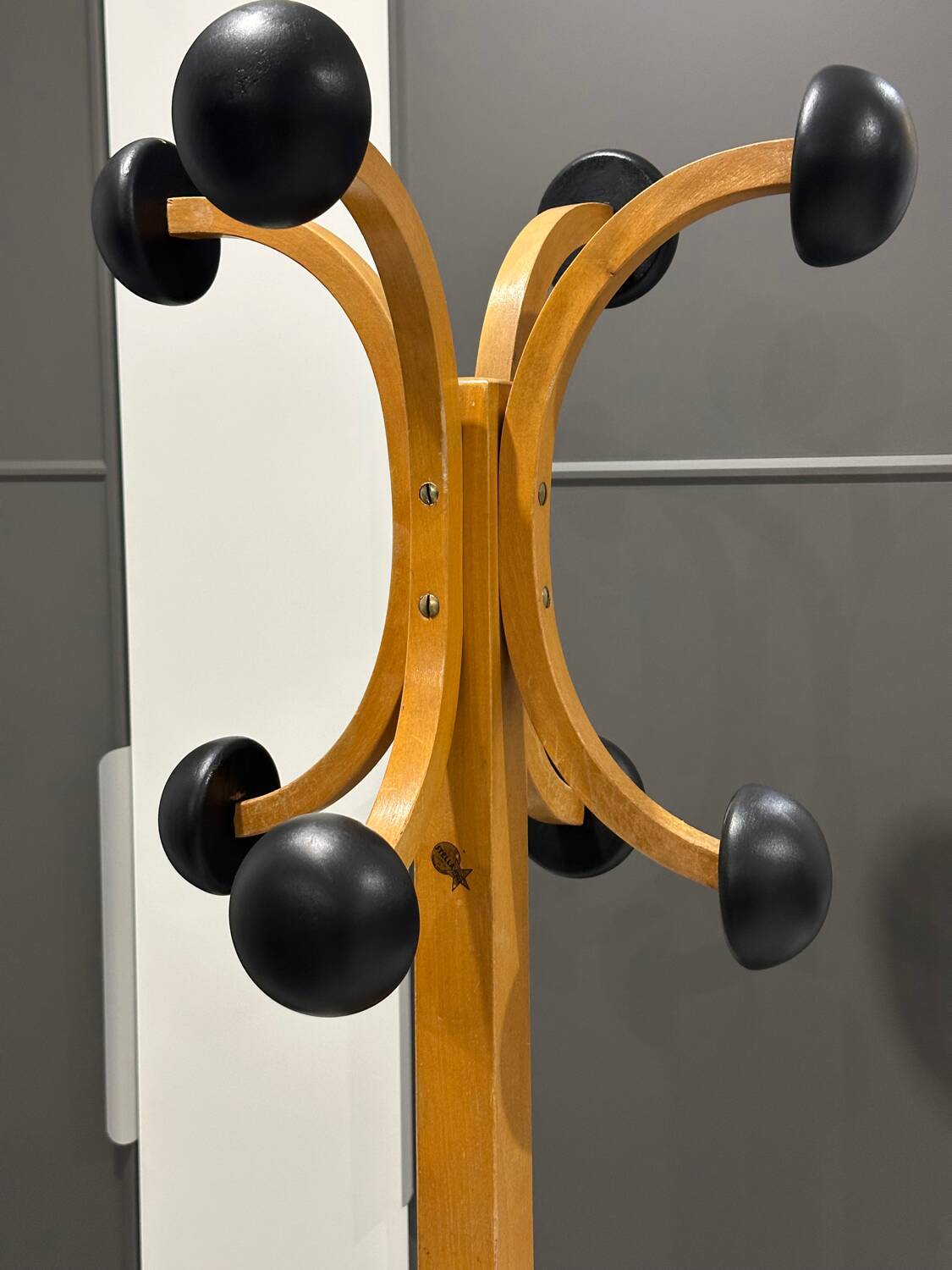 Vintage 1950s Stella French Bistro Coat Rack
