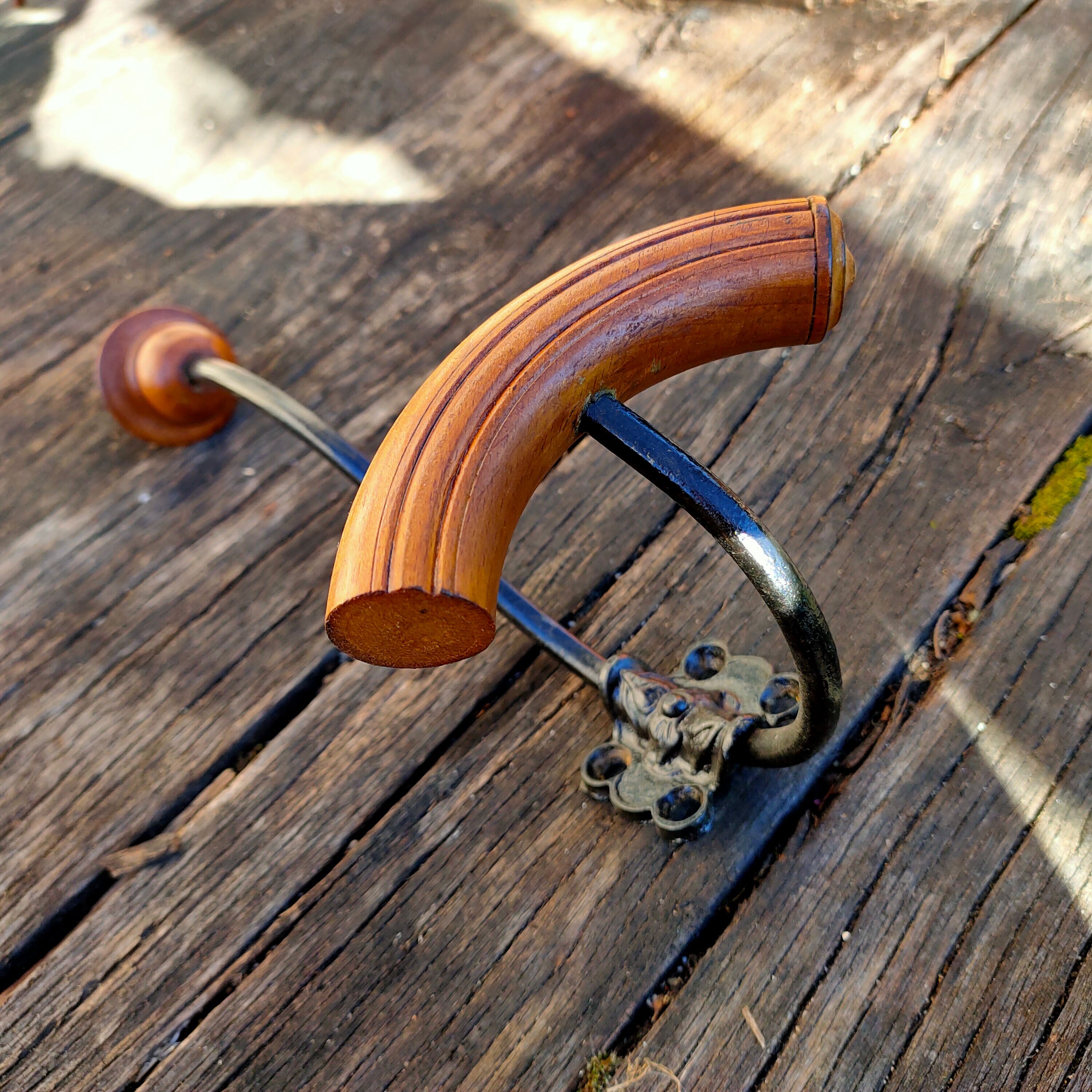 Coat rack or wooden hook