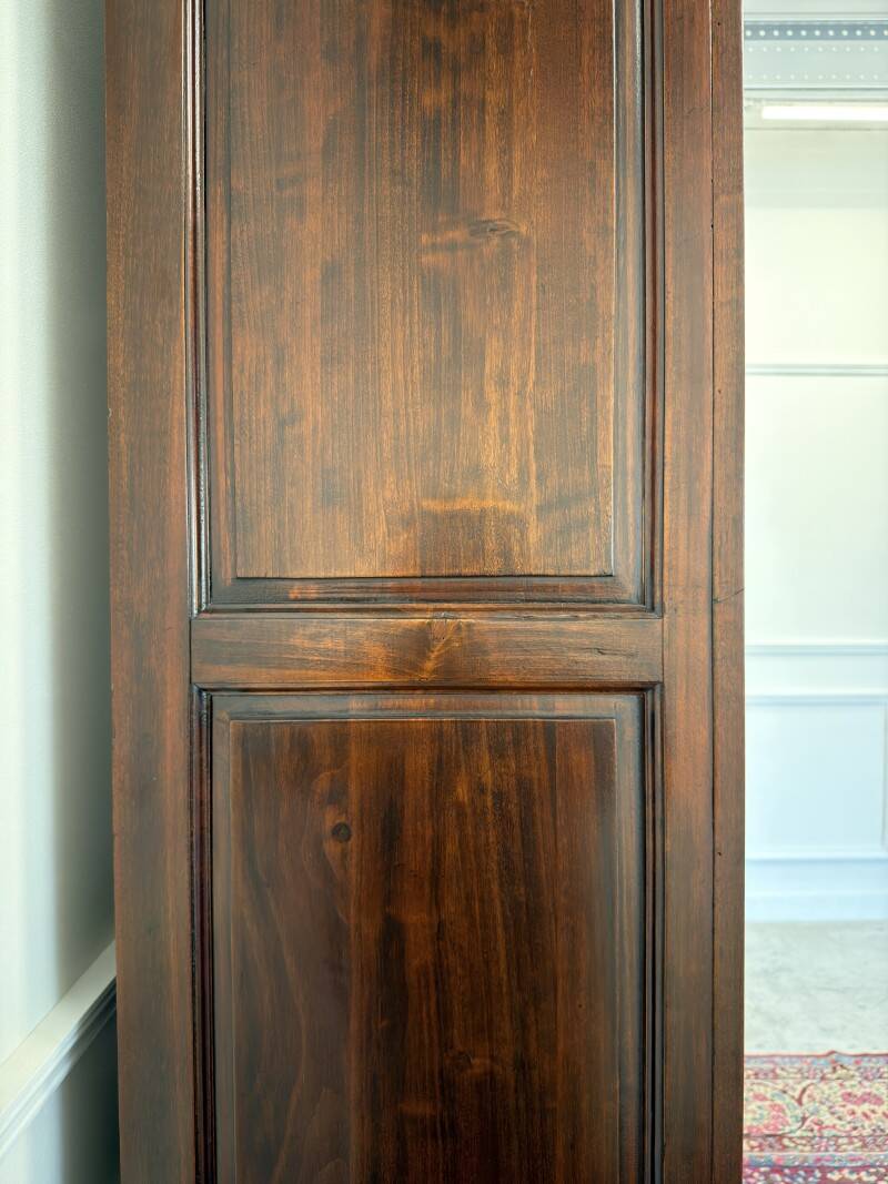 Classic English Mahogany Bookcase