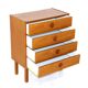 Teak chest of drawers, Sweden, 1960
