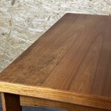 60s 70s teak dining table by Burchardt-Nielsen Made in Denmark