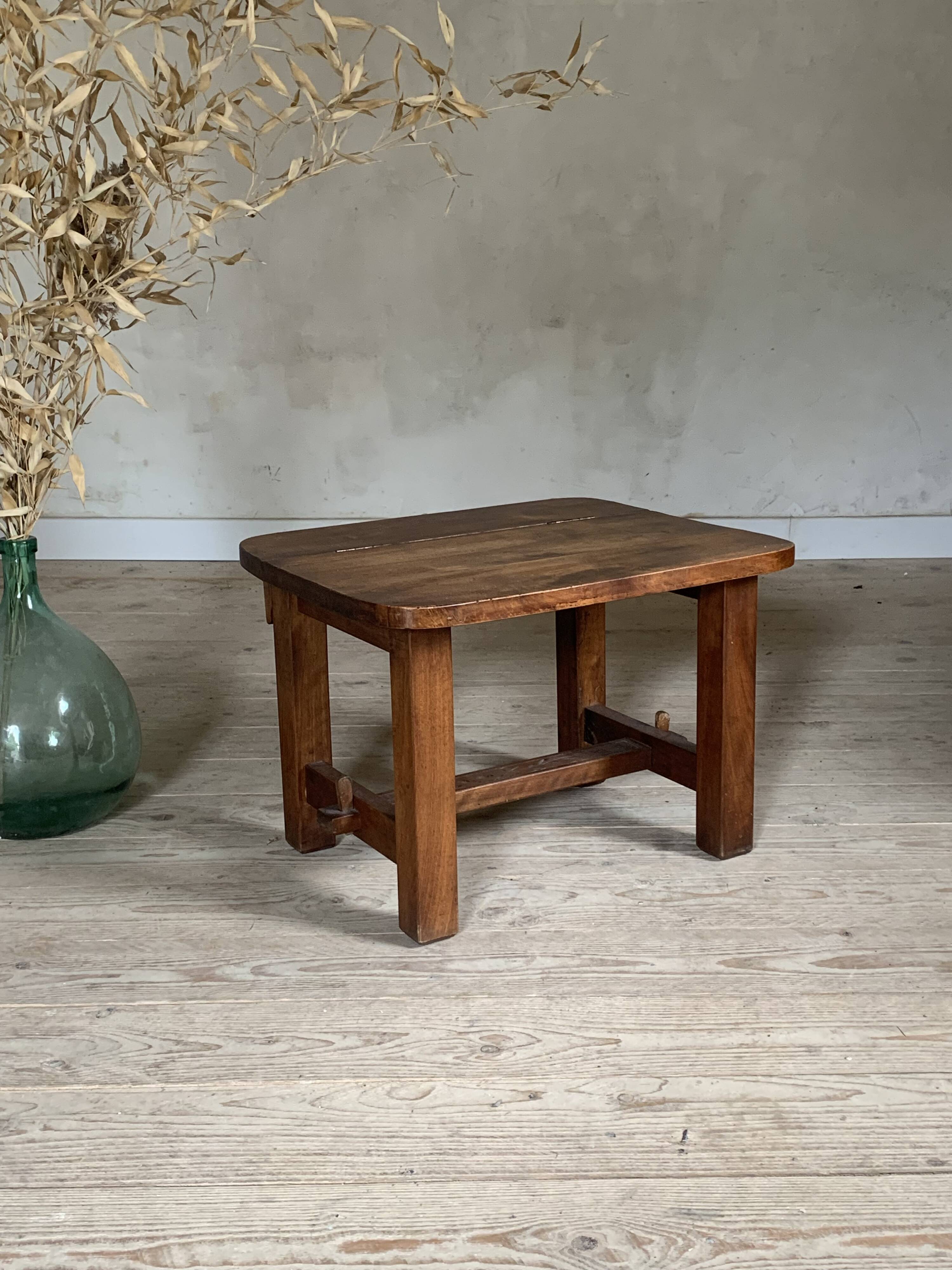 Vintage Brutalist Stool