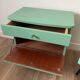 Pair of revamped 60s bedside tables