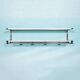Vintage Scandinavian tubular coat rack from the 1960s.