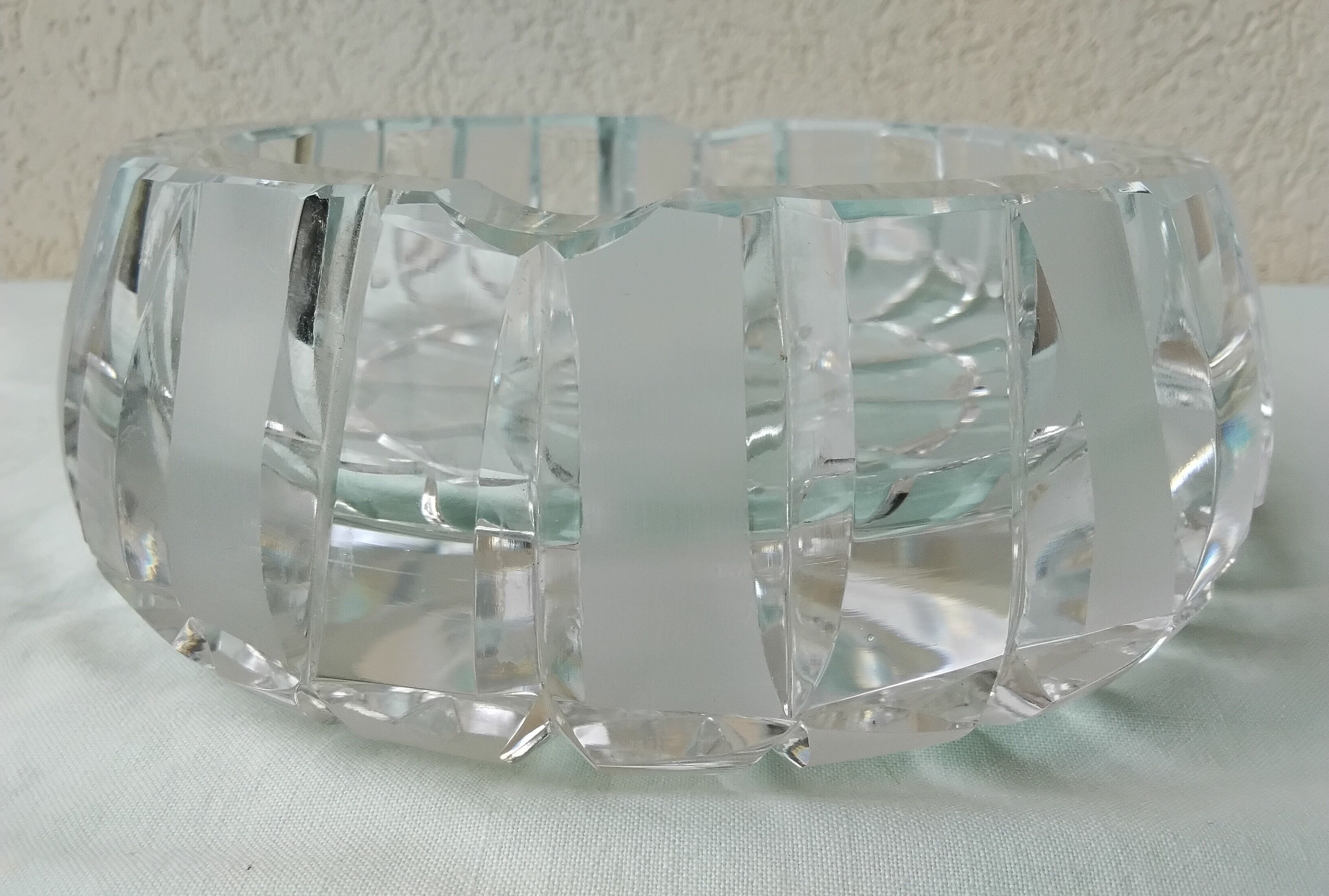 Crystal ashtray