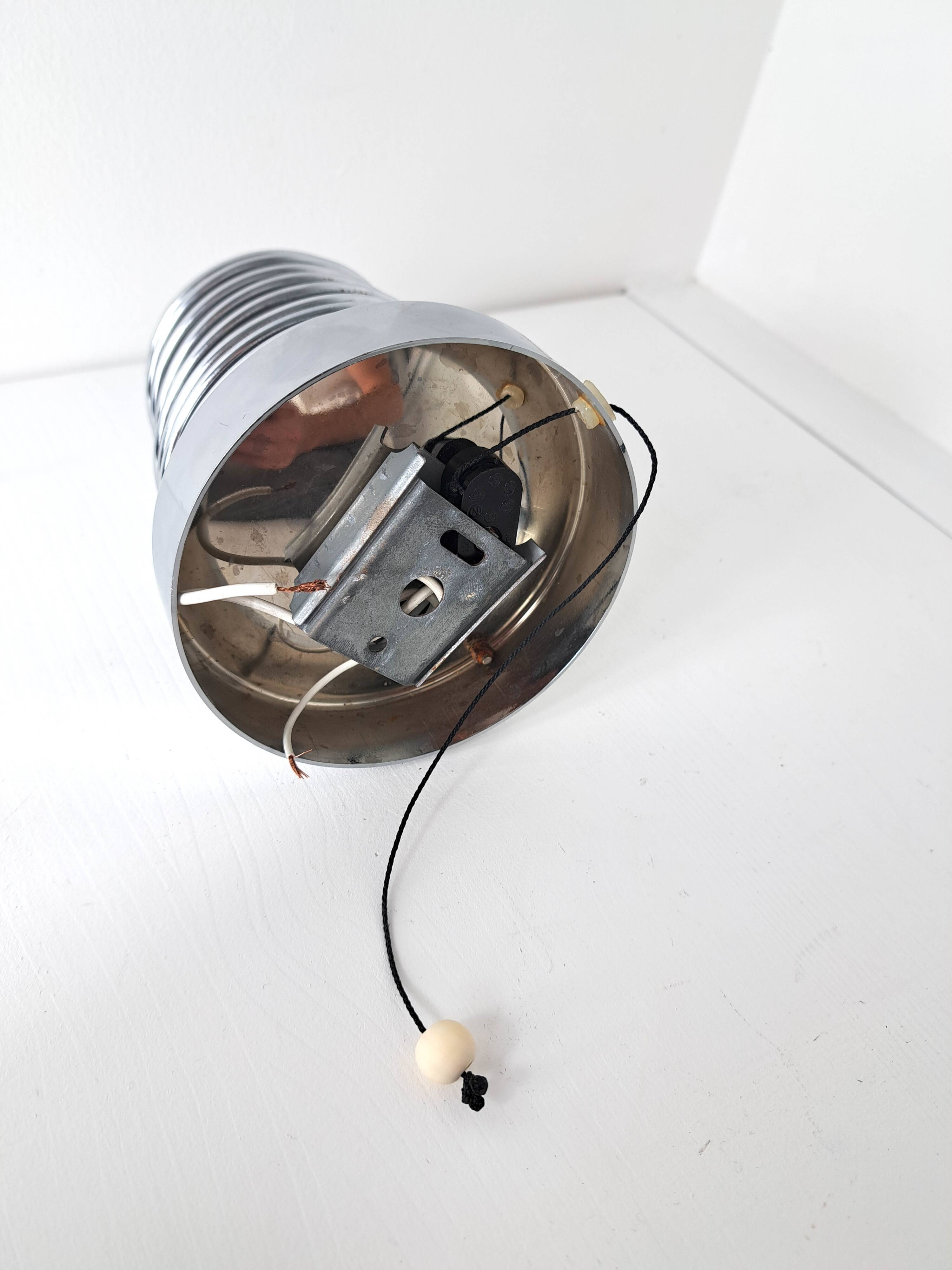 Pair of vintage spring wall lights