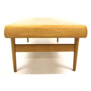 Table basse en chêne, Johannes Andersen, Trensum, Danemark, 1960