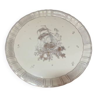Large Limoges Bernardaud presentation dish