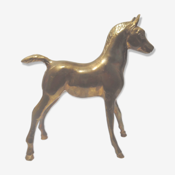 Horse in brass