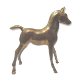 cheval en laiton
