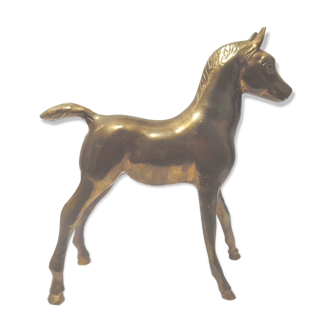 cheval en laiton