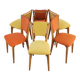 Set of 6 vintage chairs