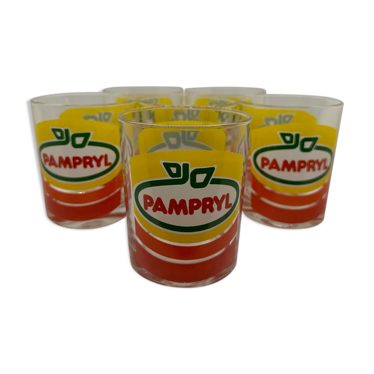 6 juice glasses pampril