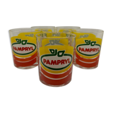 6 juice glasses pampril