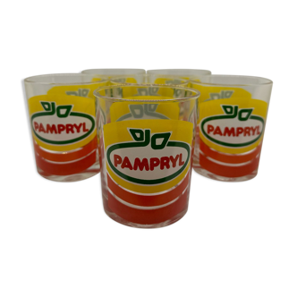 6 juice glasses pampril